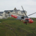 RAF Rescue Helicopter at Poldhu Cove - added 29/06/2011 by Nicola