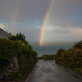 Somewhere over the rainbow - lane to Polurrian - added 30/07/2014 by John Wright